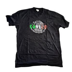 Canelo Alvarez Hennessy Shirt Boxing Mexico Size Large NEW